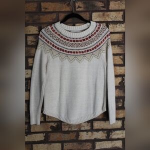 C- Loft fall knit sweater